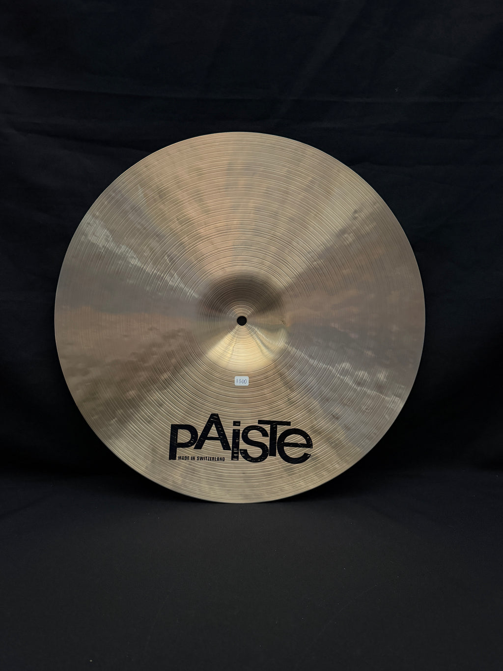 18" Paiste Masters Dark Crash 1300 grams from 2020