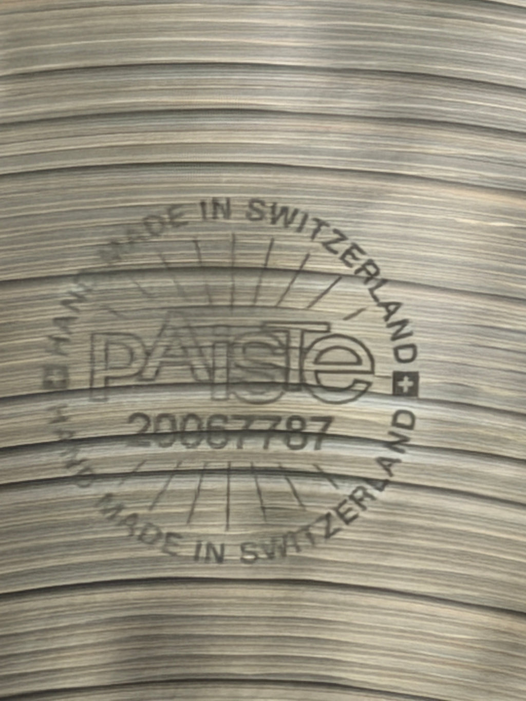 18" Paiste Masters Dark Crash 1300 grams from 2020