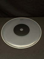 18" Premier Powerplay Black Spot Drum Head model # 2938 from 1978-79 NOS