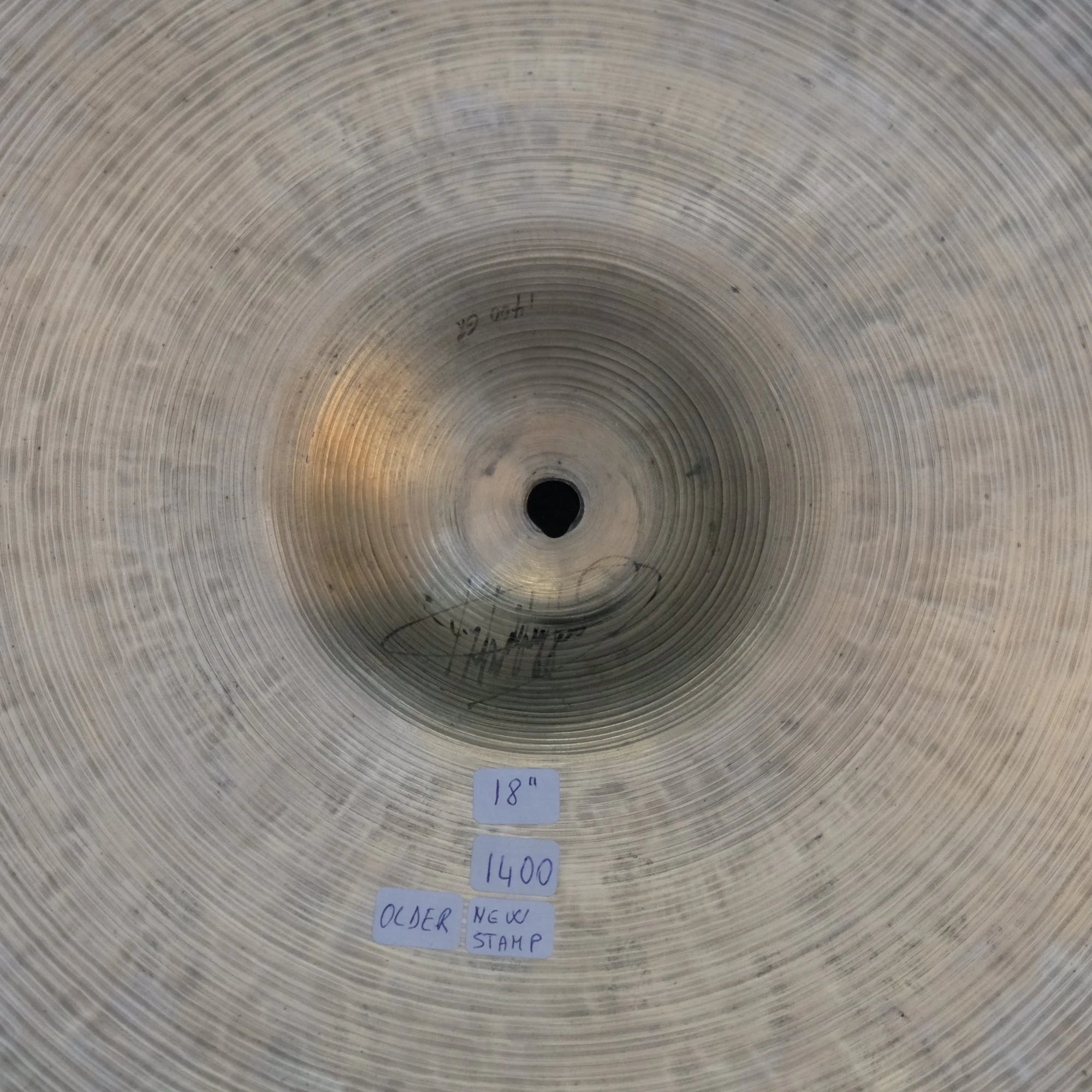 18" Zildjian K Istanbul cymbal Older New Stamp 1400 grams