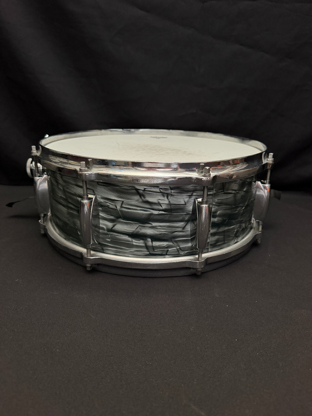 1950's Gretsch Broadkaster Name Band 14" x 5,5" Midnight Blue snare drum