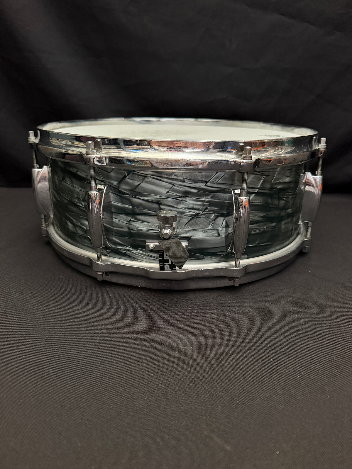 1950's Gretsch Broadkaster Name Band 14" x 5,5" Midnight Blue snare drum