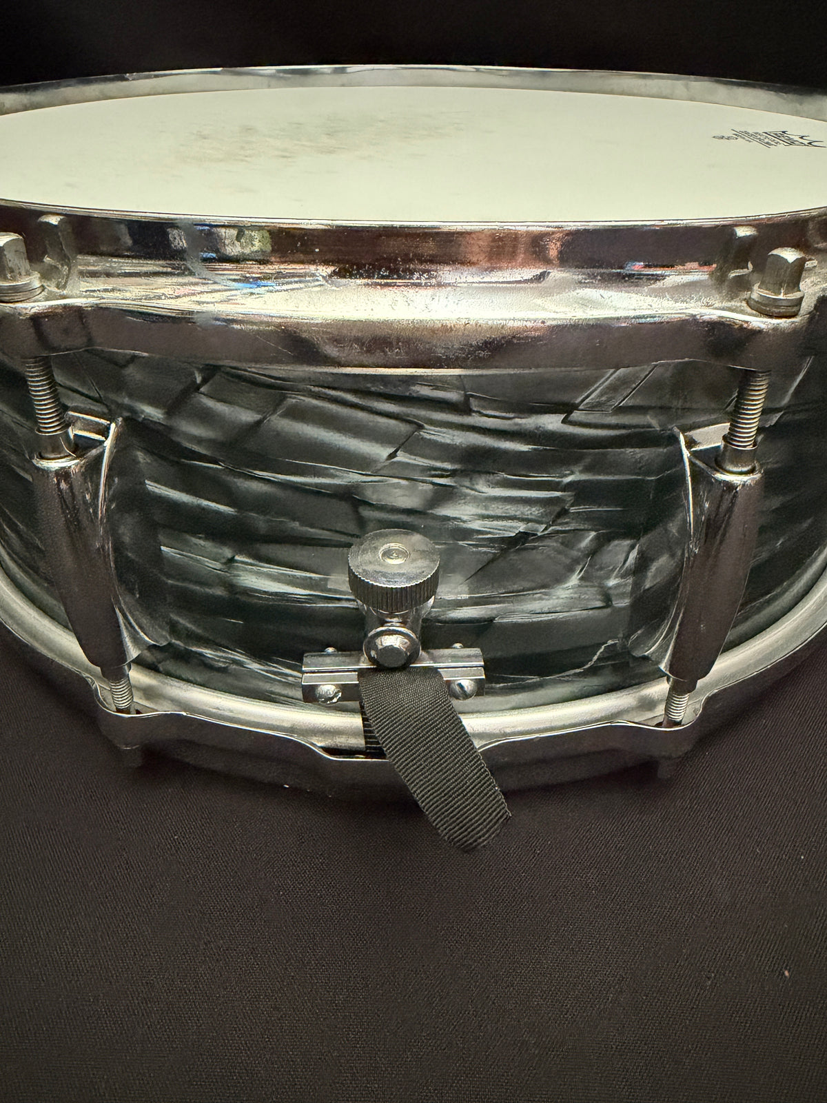 1950's Gretsch Broadkaster Name Band 14" x 5,5" Midnight Blue snare drum