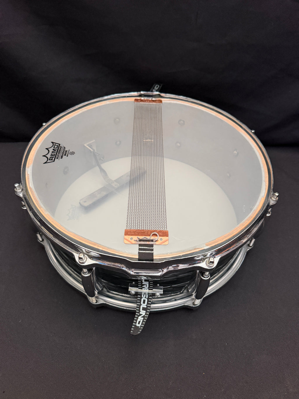 1950's Gretsch Broadkaster Name Band 14" x 5,5" Midnight Blue snare drum