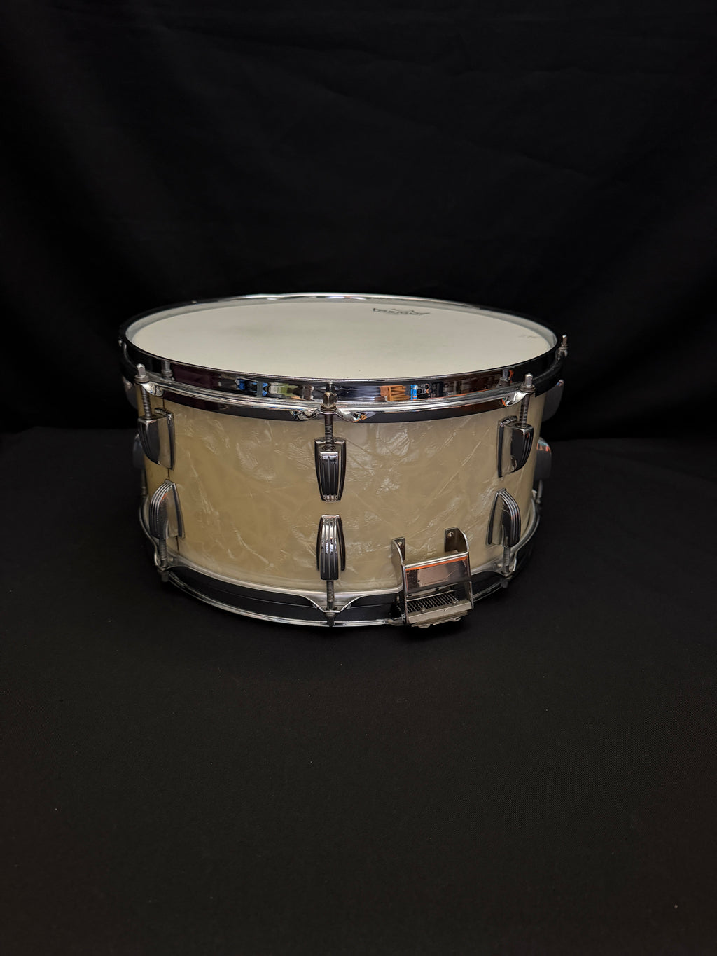 1950's WFL Ludwig New Classic Ray McKinley 14" x 6,5" snare drum White Marine Pearl