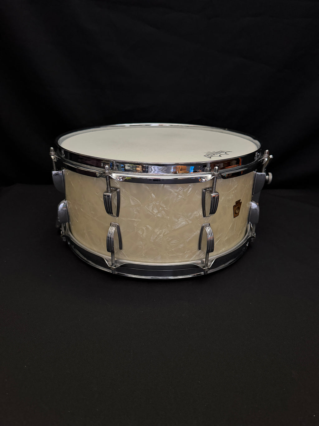 1950's WFL Ludwig New Classic Ray McKinley 14" x 6,5" snare drum White Marine Pearl