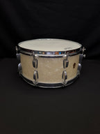 1950's WFL Ludwig New Classic Ray McKinley 14" x 6,5" snare drum White Marine Pearl