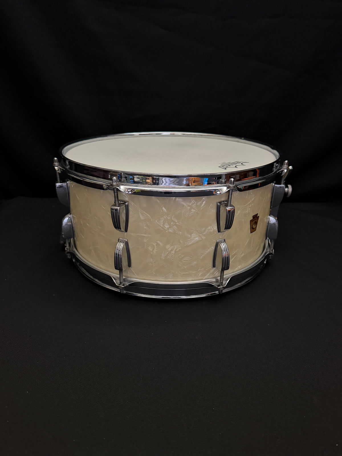 1950's WFL Ludwig New Classic Ray McKinley 14" x 6,5" snare drum White Marine Pearl
