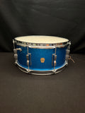 1964 Ludwig Auditorium 14" x 6,5" Blue Sparkle snare drum