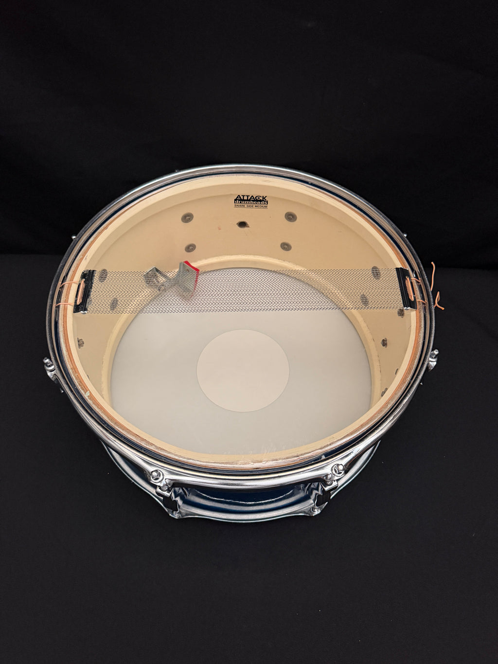 1964 Ludwig Auditorium 14" x 6,5" Blue Sparkle snare drum