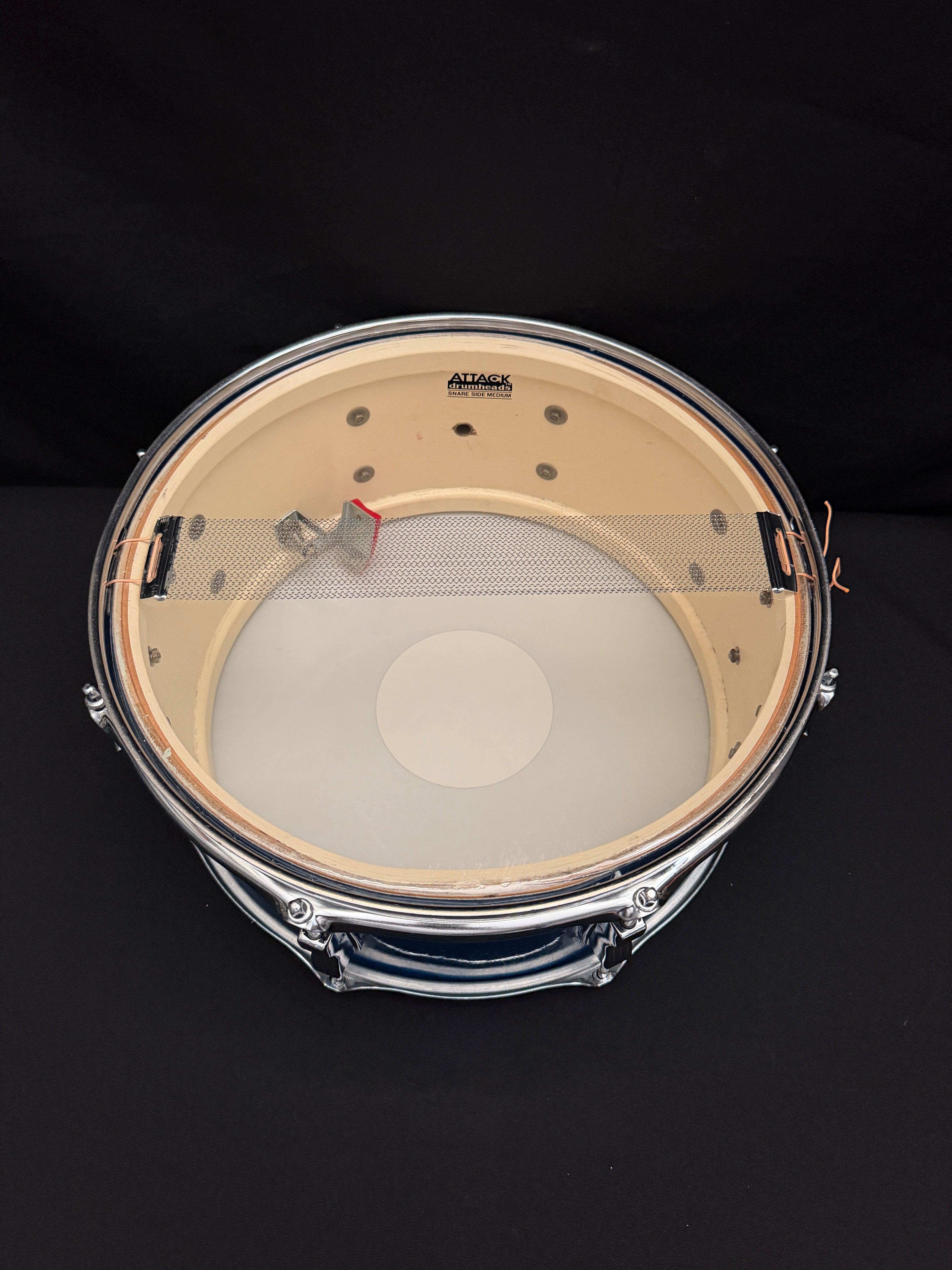 1964 Ludwig Auditorium 14" x 6,5" Blue Sparkle snare drum
