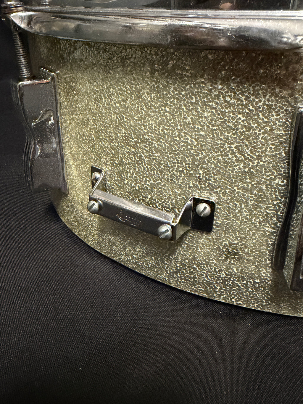 1964 Ludwig Jazz Festival 14" x 5" Silver Sparkle snare drum