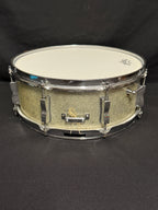 1964 Ludwig Jazz Festival 14" x 5" Silver Sparkle snare drum