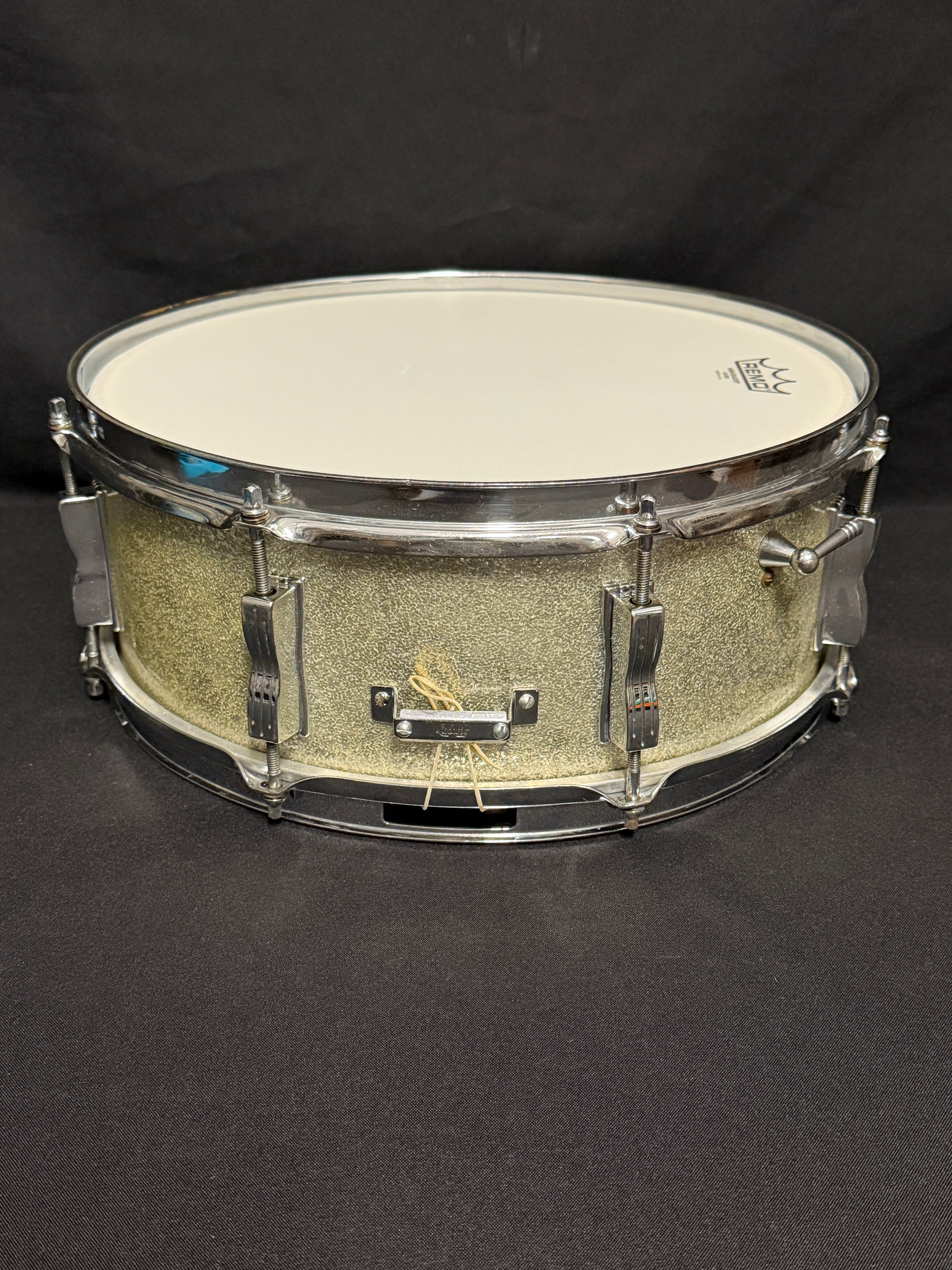 1964 Ludwig Jazz Festival 14" x 5" Silver Sparkle snare drum