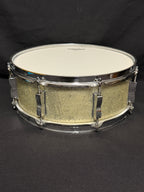 1964 Ludwig Jazz Festival 14" x 5" Silver Sparkle snare drum