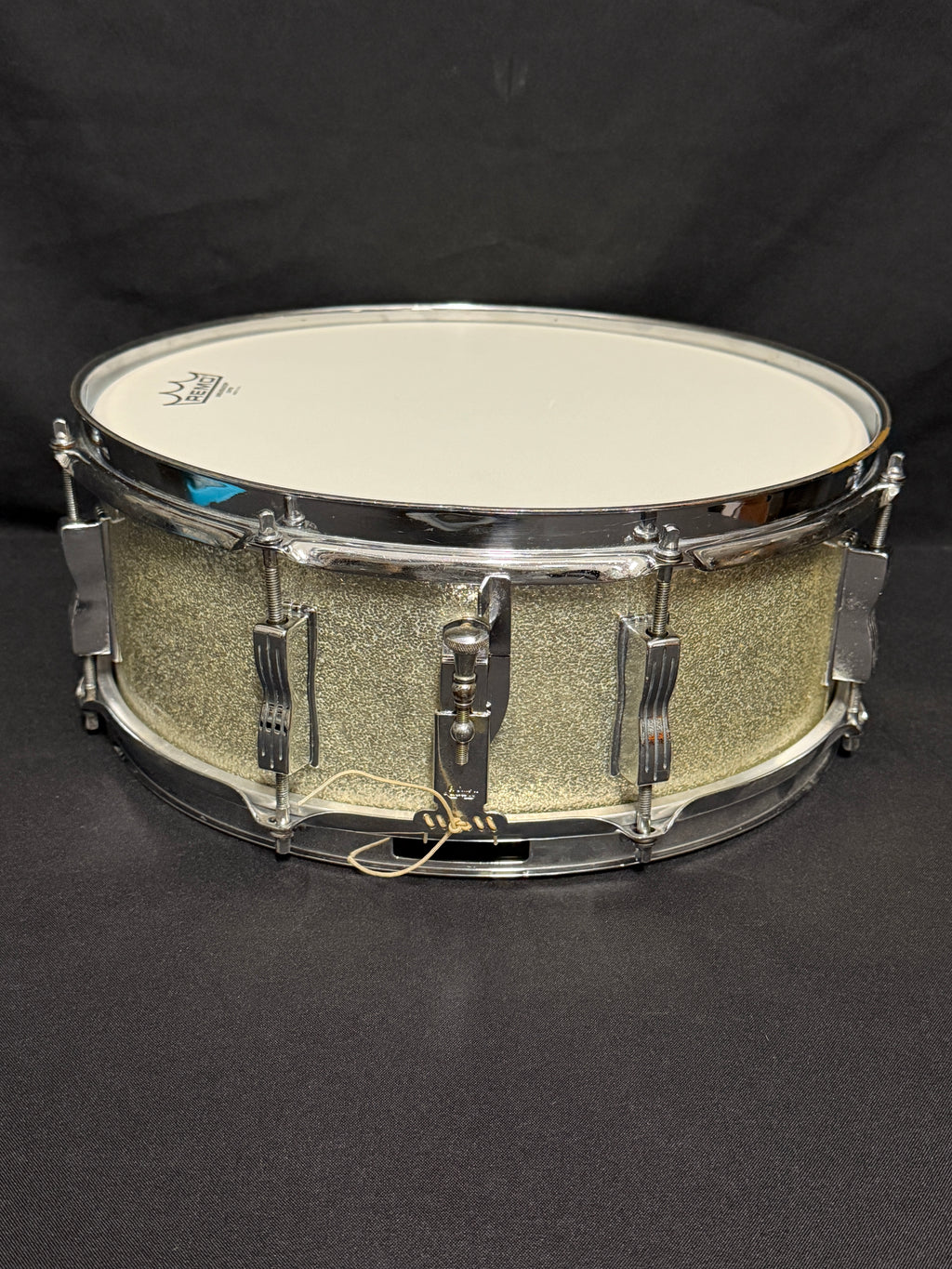 1964 Ludwig Jazz Festival 14" x 5" Silver Sparkle snare drum