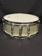 1964 Ludwig Jazz Festival 14" x 5" Silver Sparkle snare drum