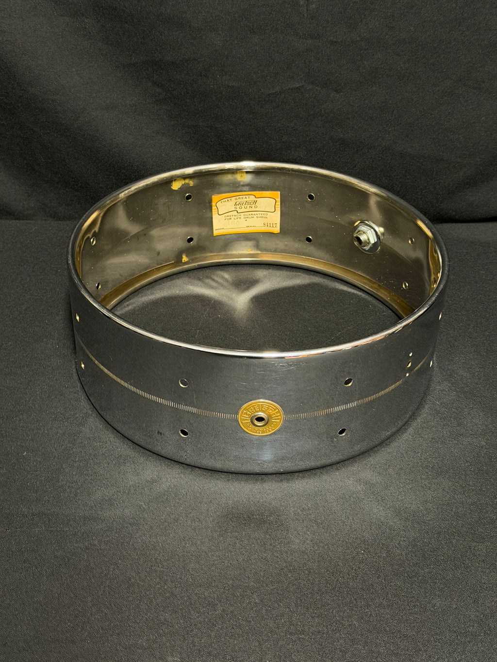1965 Gretsch COB model 4160 snare drum 14" x 5"