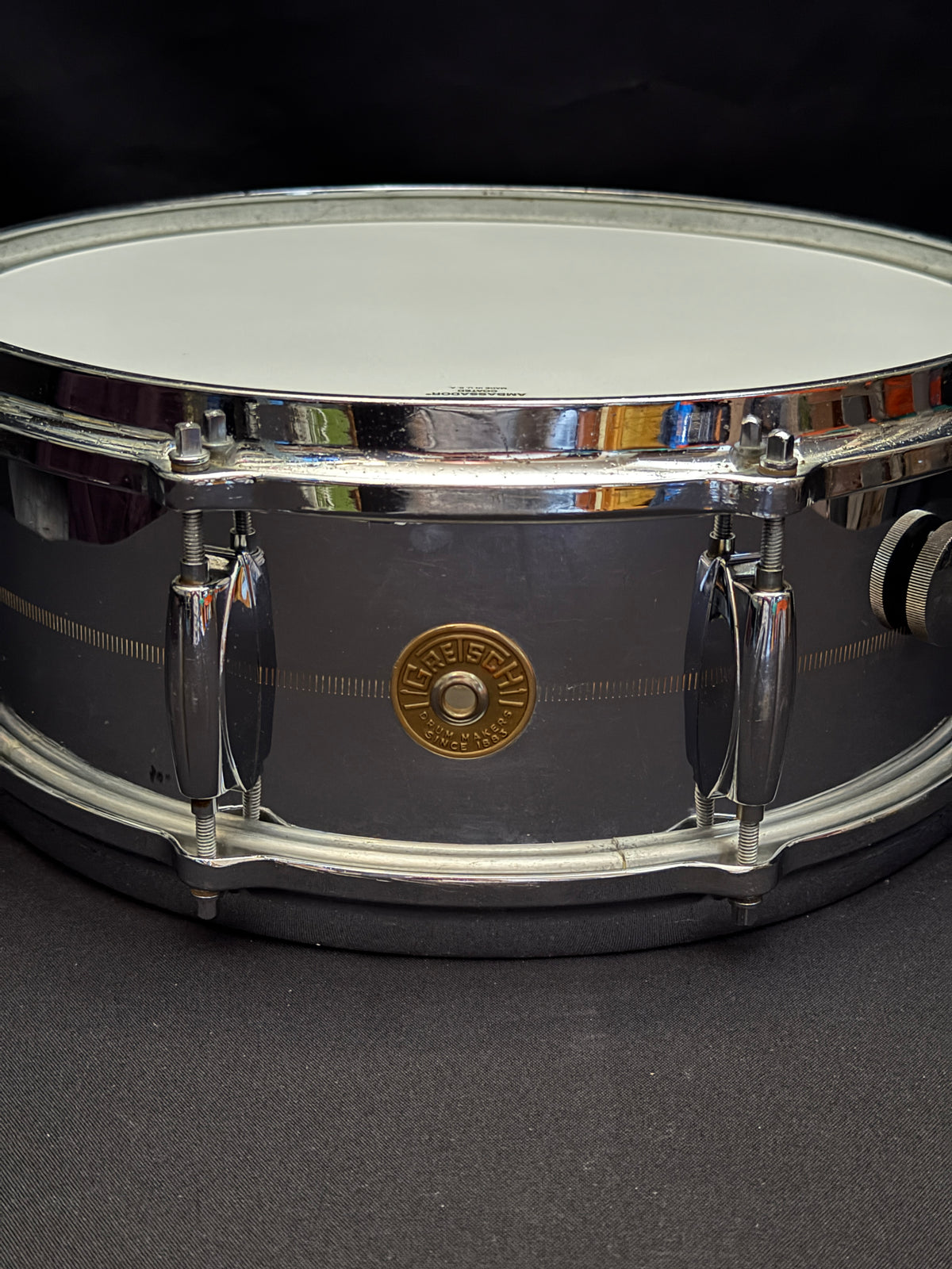 1965 Gretsch COB model 4160 snare drum 14" x 5"