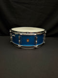 1965 Ludwig Jazz Festival 14" x 5" Blue Sparkle snare drum