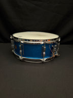 1965 Ludwig Jazz Festival 14" x 5" Blue Sparkle snare drum