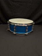 1965 Ludwig Jazz Festival 14" x 5" Blue Sparkle snare drum