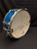 1965 Ludwig Jazz Festival 14" x 5" Blue Sparkle snare drum