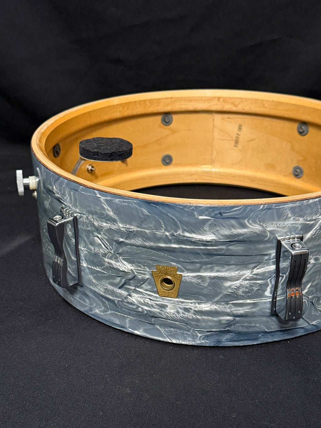 Ludwig Pioneer 14" x 5" Snare Drum 1968 - Sky Blue Pearl