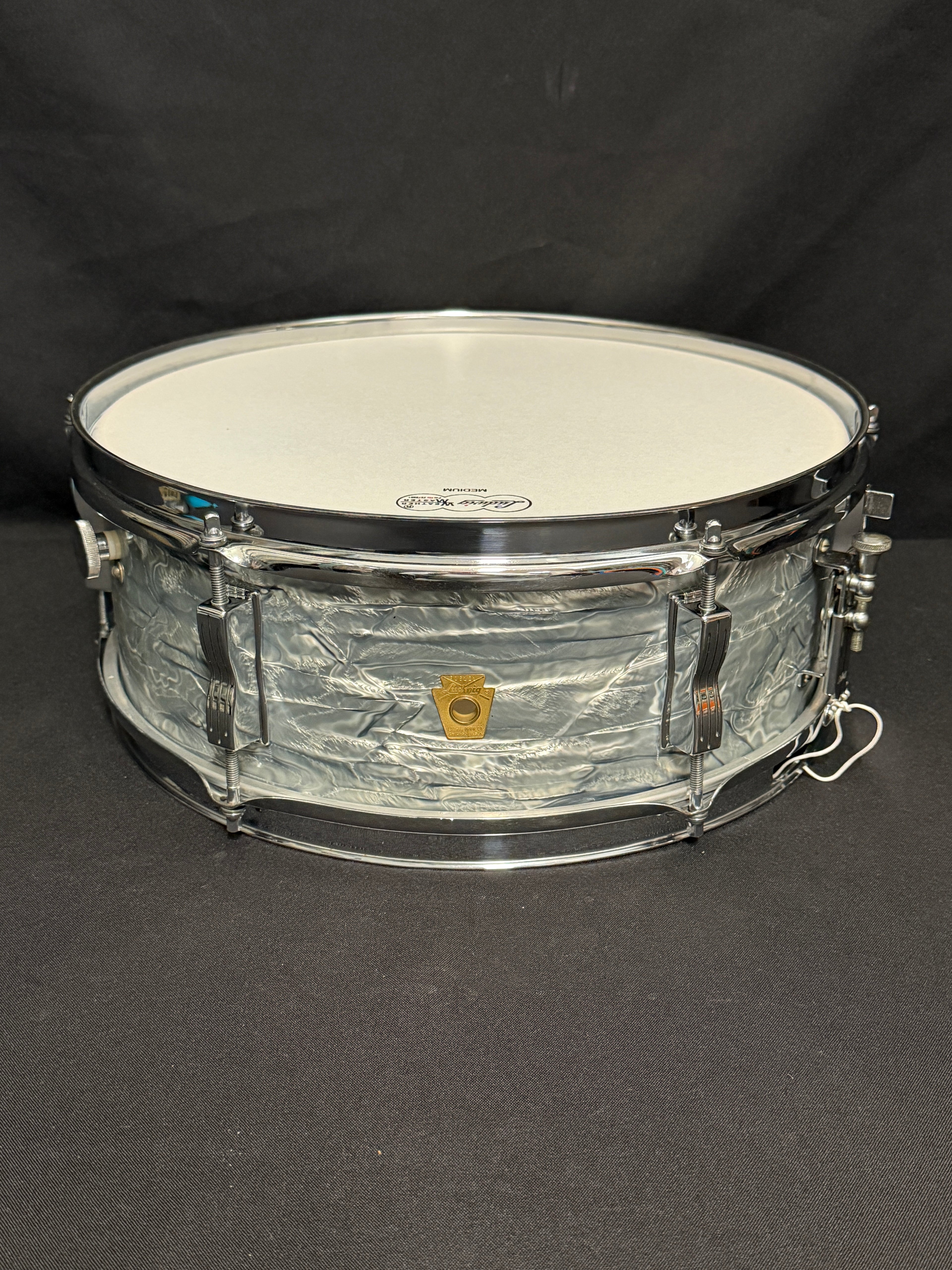 Ludwig Pioneer 14" x 5" Snare Drum 1968 - Sky Blue Pearl