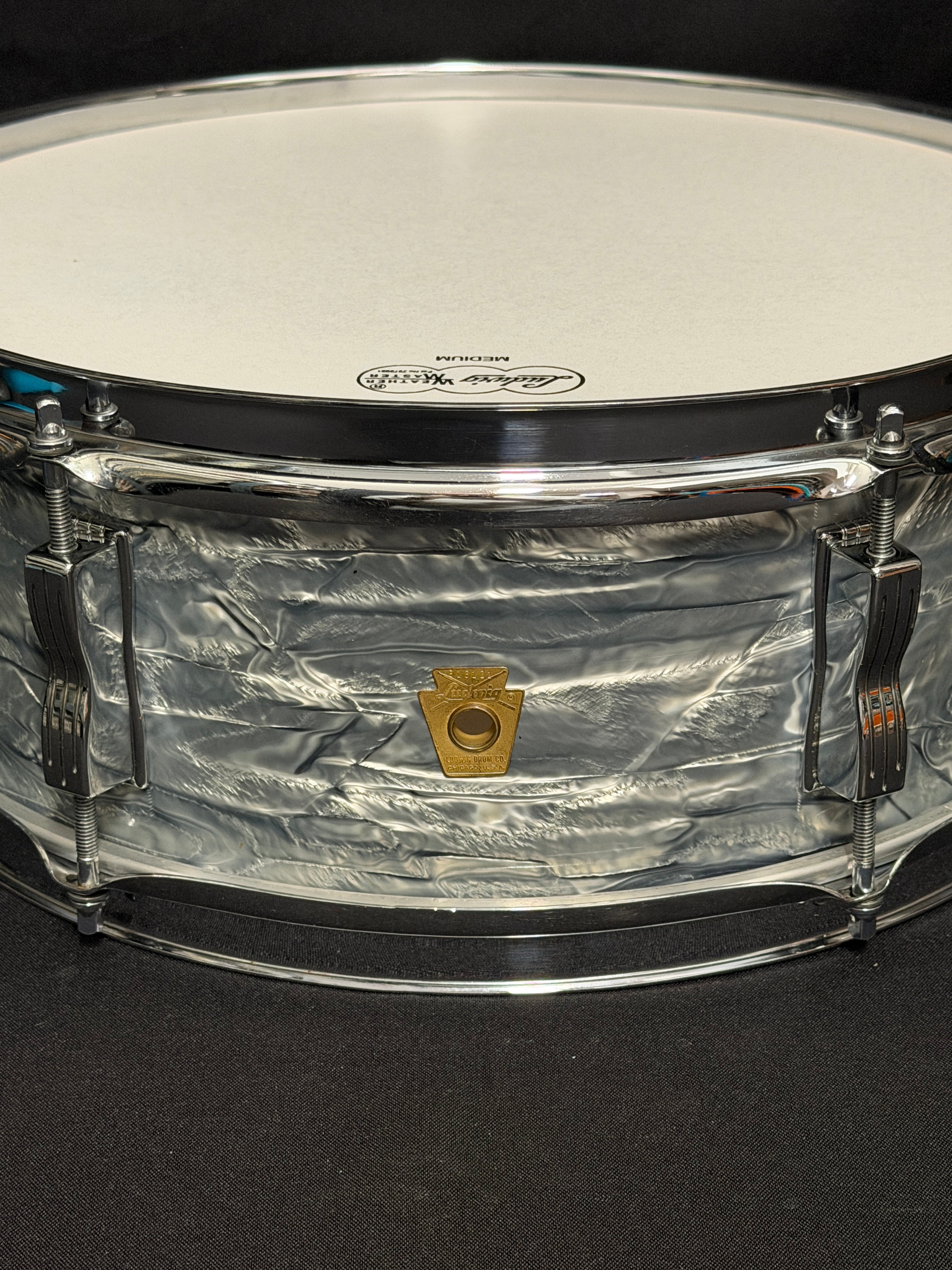 Ludwig Pioneer 14" x 5" Snare Drum 1968 - Sky Blue Pearl