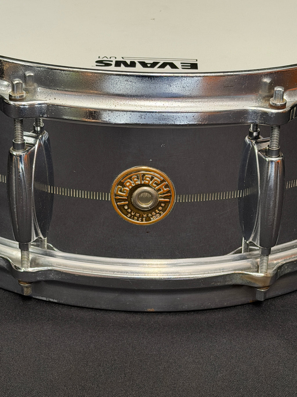 1969 Gretsch COB model 4160 snare drum 14" x 5"