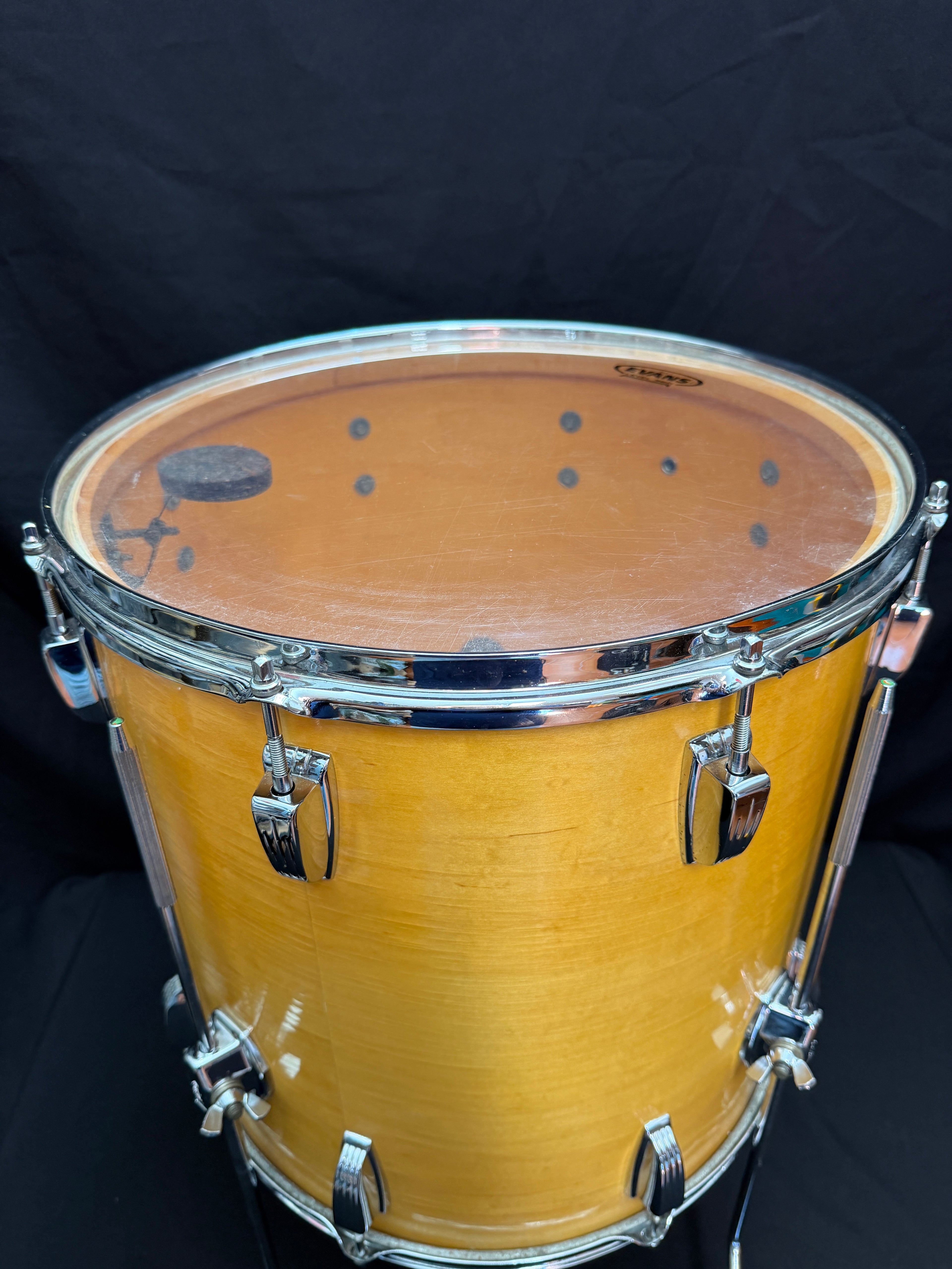 1969 Ludwig Floor Tom 16"x 16" Thermogloss 3-ply shell