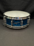 1969 Rogers Dynasonic 14" x 5" snare drum in Blue Onyx finish #18710