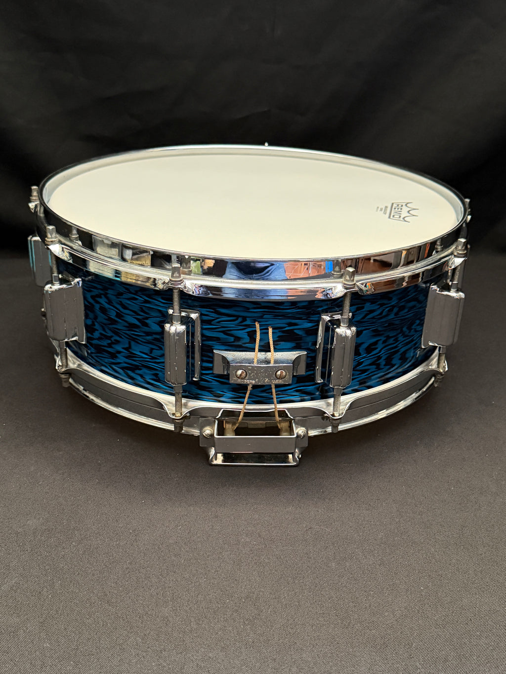 1969 Rogers Dynasonic 14" x 5" snare drum in Blue Onyx finish #18710
