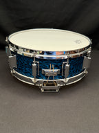 1969 Rogers Dynasonic 14" x 5" snare drum in Blue Onyx finish #18710