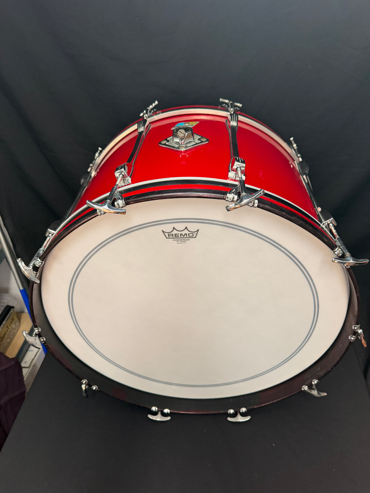 1971 Ludwig Mach 5 Red Cortex 24" - 12" -13" - 16" Drumset