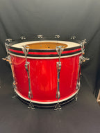 1971 Ludwig Mach 5 Red Cortex 24" - 12" -13" - 16" Drumset