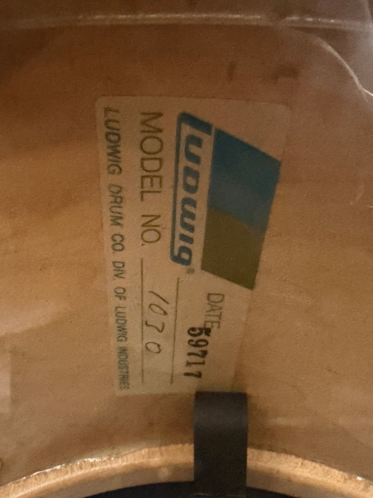 1971 Ludwig Mach 5 Red Cortex 24" - 12" -13" - 16" Drumset