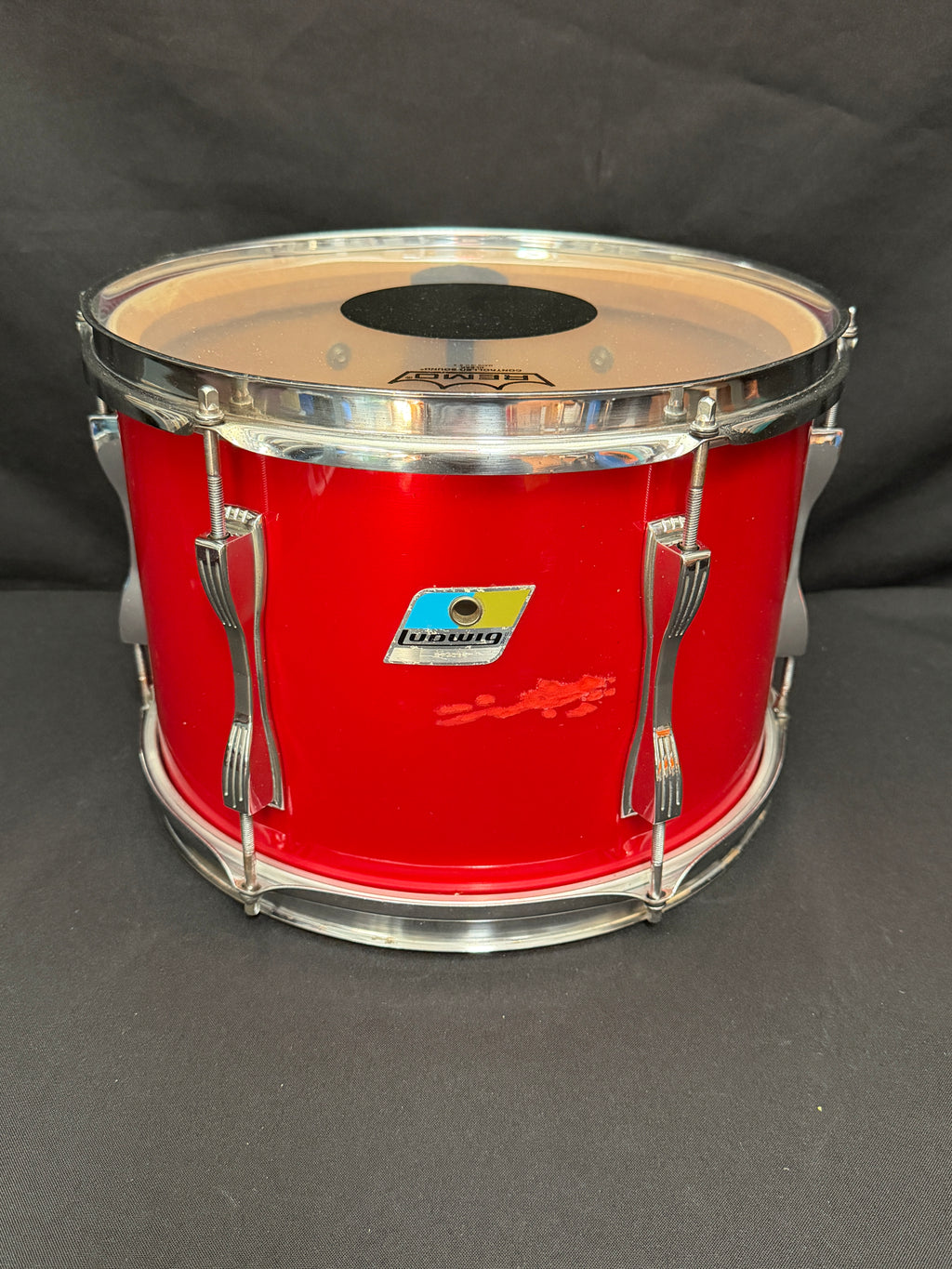 1971 Ludwig Mach 5 Red Cortex 24" - 12" -13" - 16" Drumset