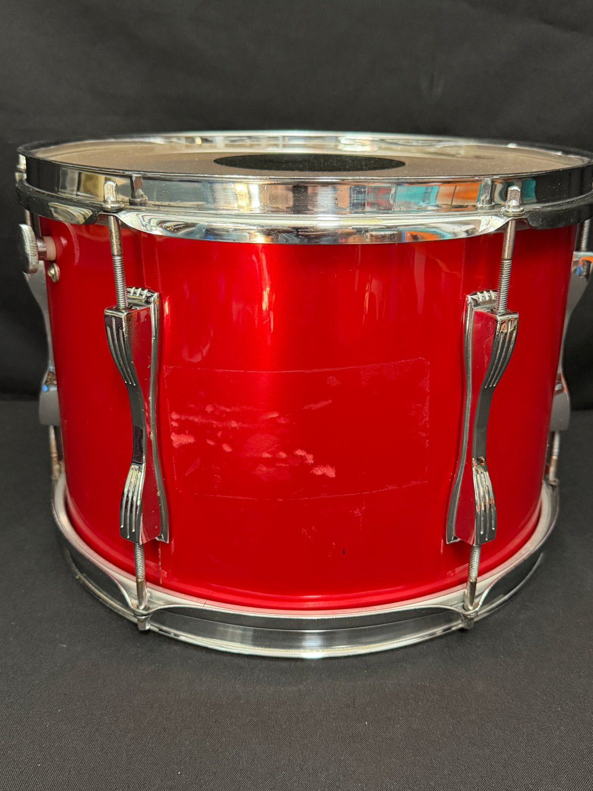 1971 Ludwig Mach 5 Red Cortex 24" - 12" -13" - 16" + Snare 14" x 5" Drumset