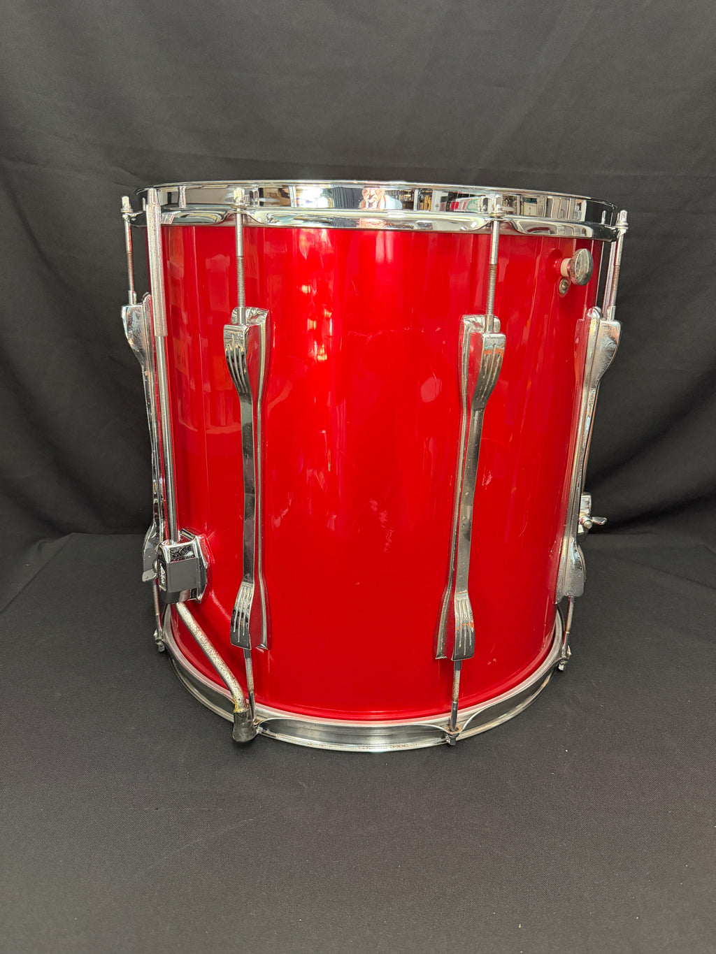 1971 Ludwig Mach 5 Red Cortex 24" - 12" -13" - 16" Drumset