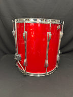 1971 Ludwig Mach 5 Red Cortex 24" - 12" -13" - 16" Drumset