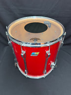 1971 Ludwig Mach 5 Red Cortex 24" - 12" -13" - 16" + Snare 14" x 5" Drumset