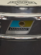 1971 Ludwig Mach 5 Red Cortex 24" - 12" -13" - 16" + Snare 14" x 5" Drumset