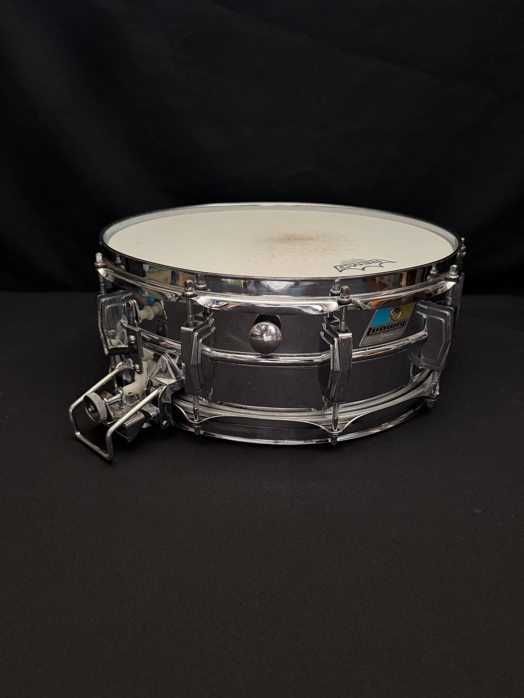 1971 Ludwig Mach 5 Red Cortex 24" - 12" -13" - 16" + Snare 14" x 5" Drumset