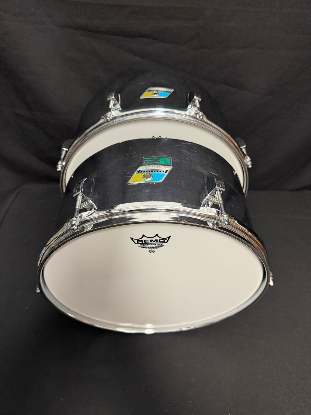 1979 Ludwig Steel Timbales 13" and 14"