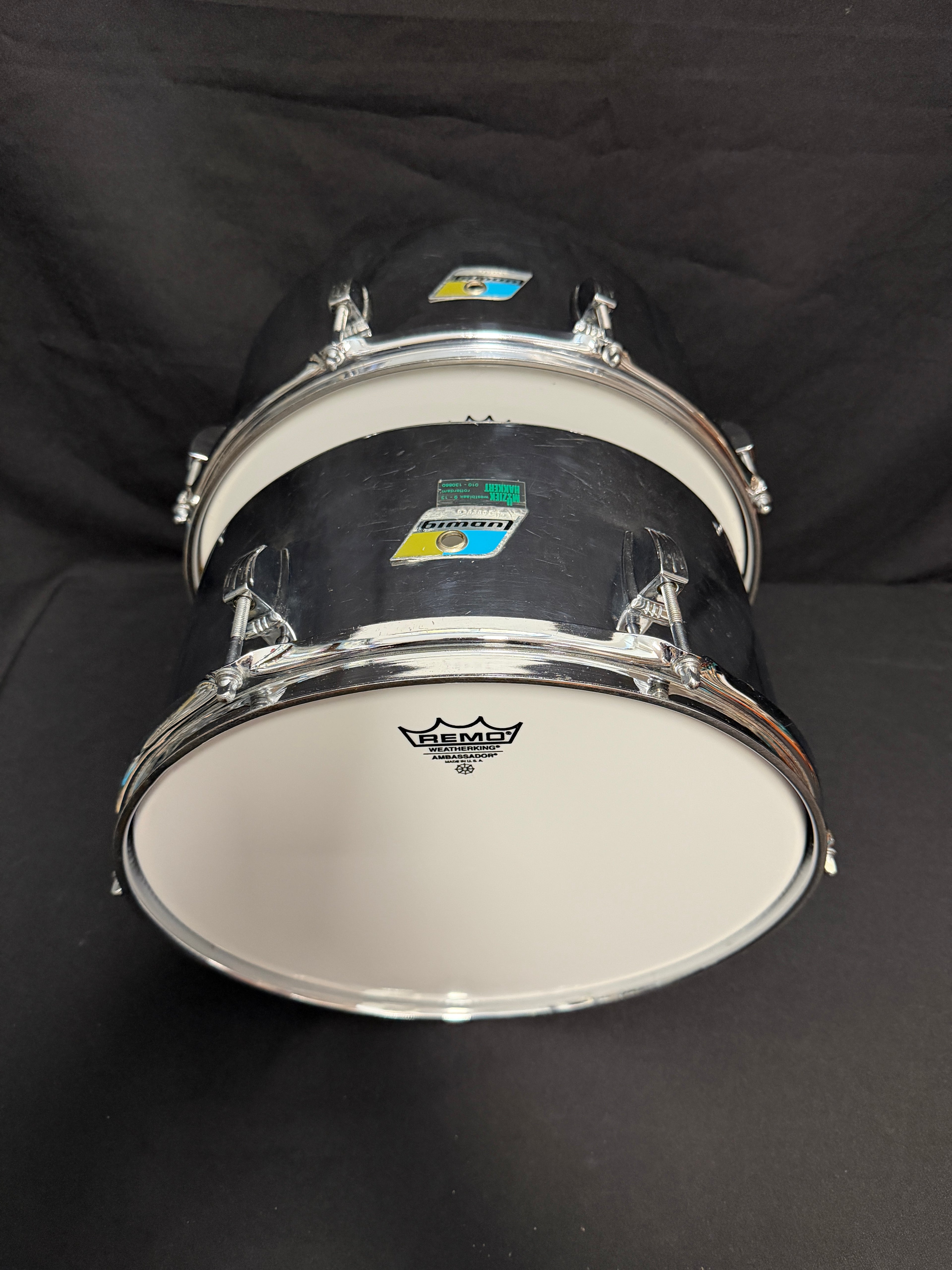 1979 Ludwig Steel Timbales 13" and 14"