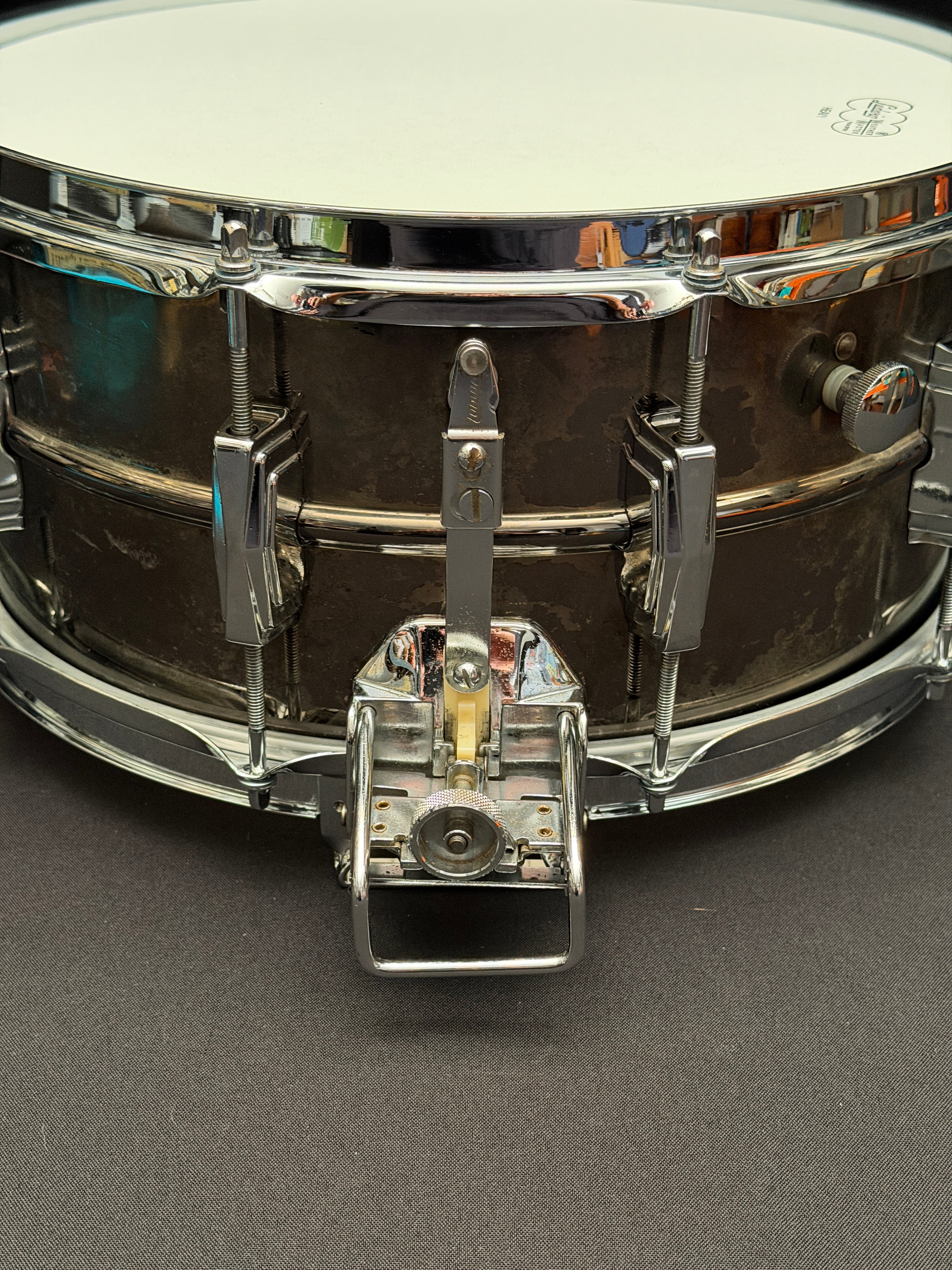 1980 Ludwig 14” x 6,5” Black Beauty Super Sensitive snare drum