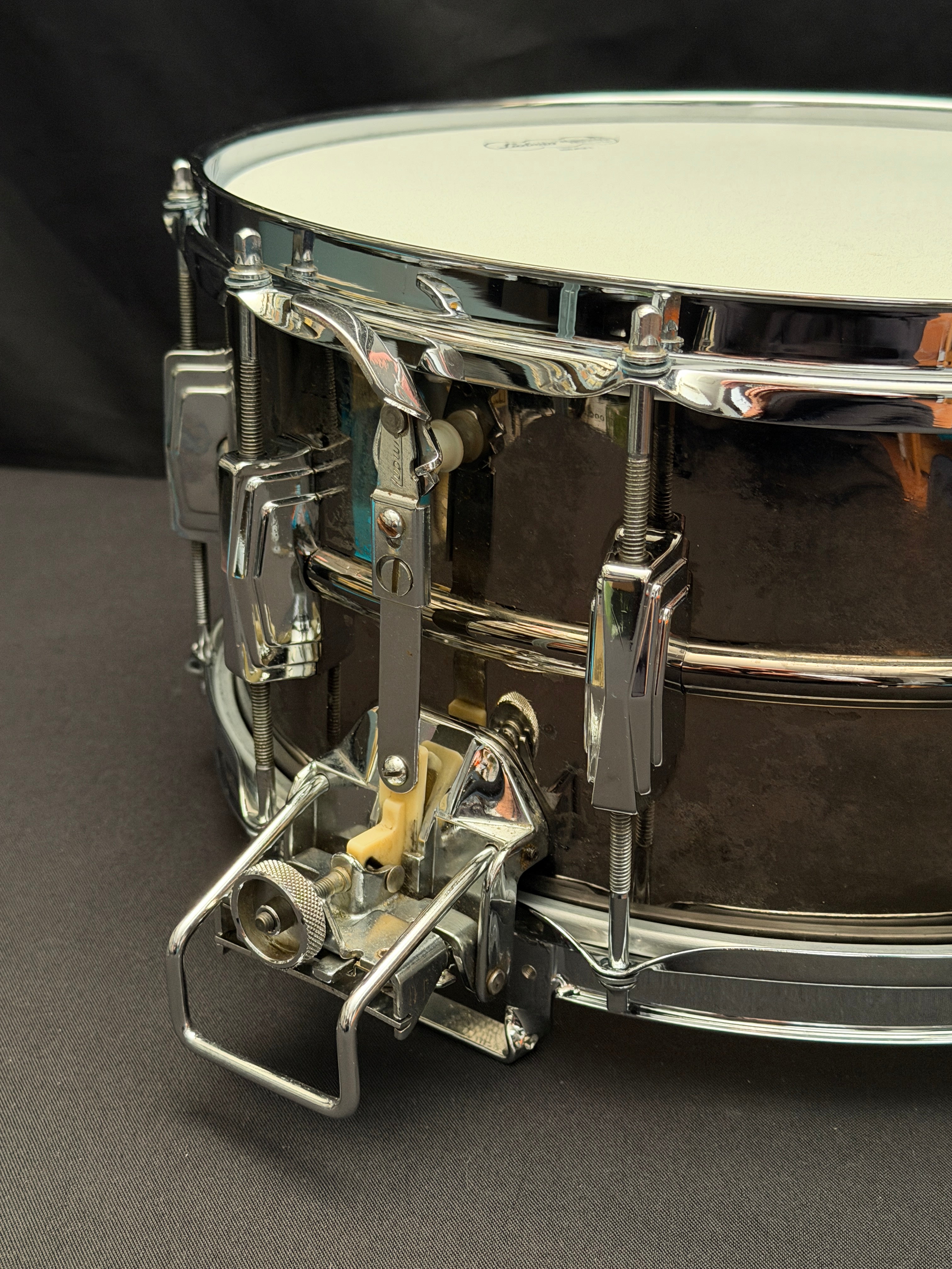 1980 Ludwig 14” x 6,5” Black Beauty Super Sensitive snare drum