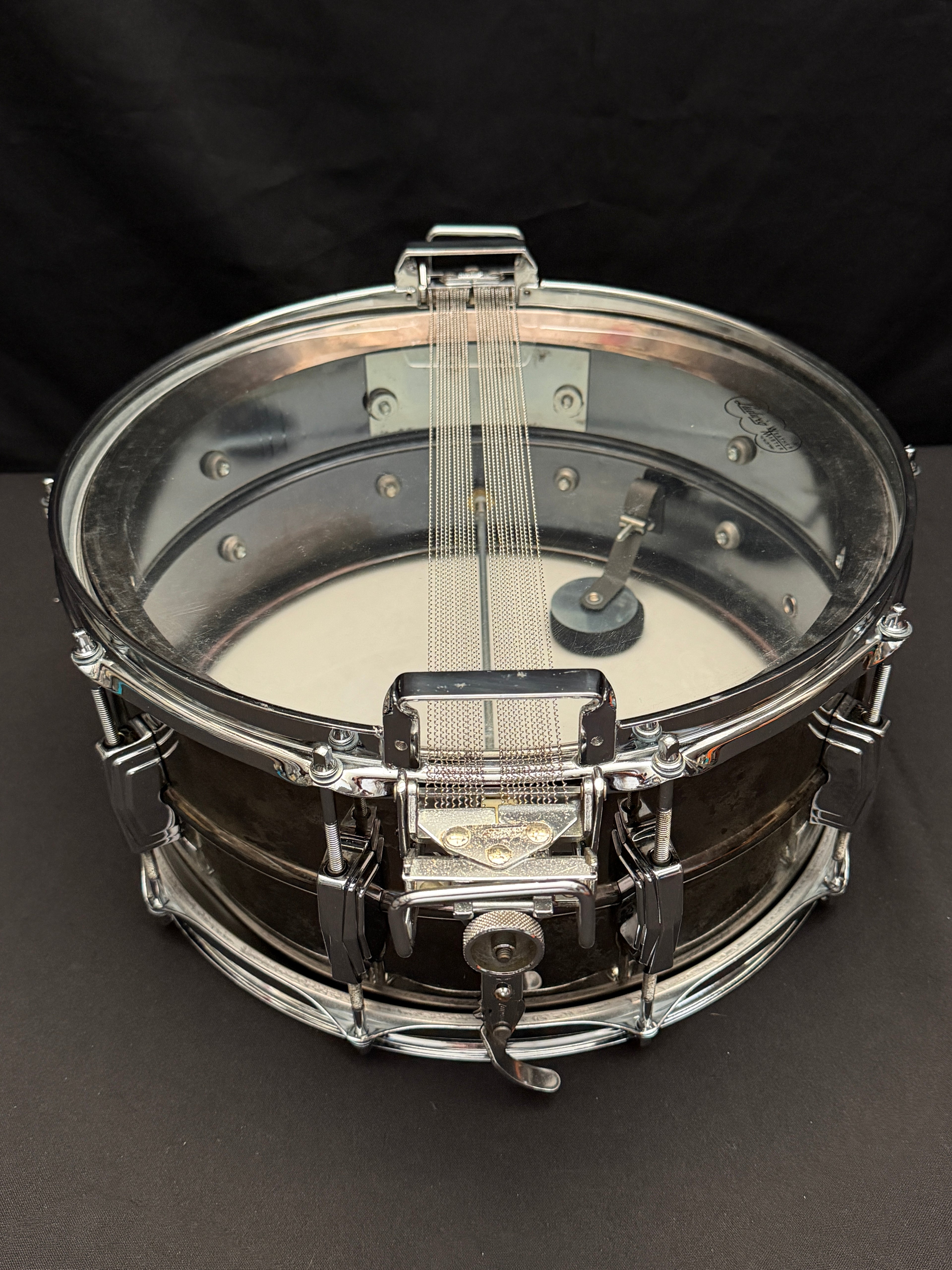 1980 Ludwig 14” x 6,5” Black Beauty Super Sensitive snare drum